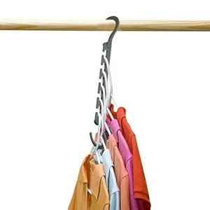 6pk Wonder Hanger w/ Bonus 1 Over The Door Hangers & 1 Pull Lights
