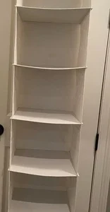 6-Shelf Hanging Organizer with Hook & Loop to Hang
