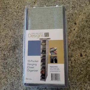 10 Pocket Hanging Shoe Organizer Closet Storage Over Door Space Saver New